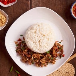 ผัดพริกเกลือ(ราดข้าว)