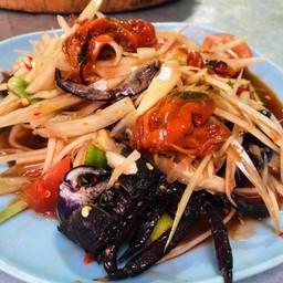 Papaya Salad With Crab And Pickled Fish