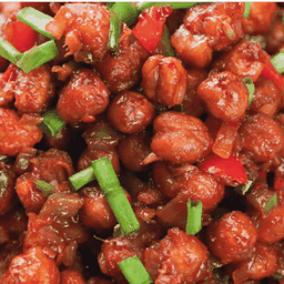 Chana chilli dry fry