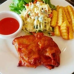 สเต็กไก่ย่างสไปร์ซี่