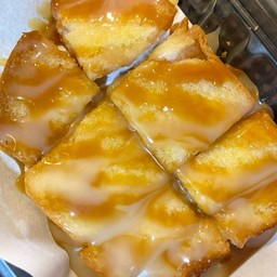 ปังปิ้งเนย นม ราดSalted Caramel