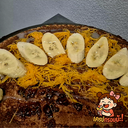 เครปนูเทล่า ฝอยทอง กล้วย