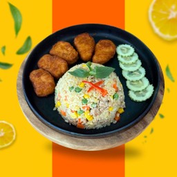 ข้าวผัดหมูสับ