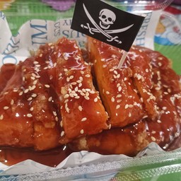 ไก่กรอบราดซอสเกาหลี