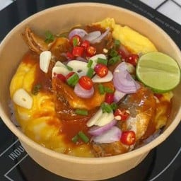 ข้าวไข่ข้นปากะป๋อง