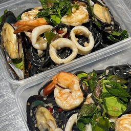 สปาเกตตี้เส้นหมึกดำทะเล (Delivery)