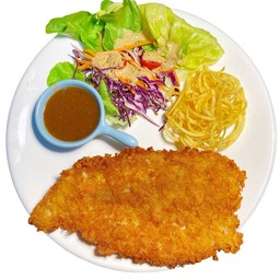 สเต็กปลาทอด