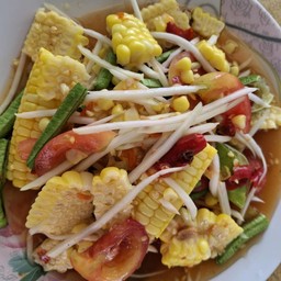 ตำข้าวโพด