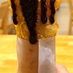 โรตีม้วนช็อคโกเเลต.