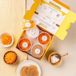 DIY ไส้หวาน+ฝอยทองไข่เค็ม