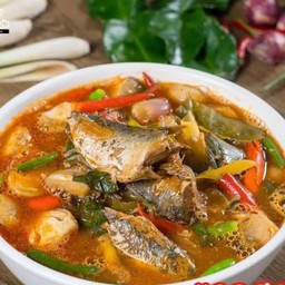 ต้มยำปลากระป๋อง(กับข้าว)