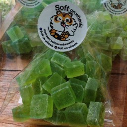 วุ้นกรอบรสกีวี(หวานอมเปรี้ยว)