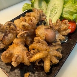 ปลาหมึกทอด