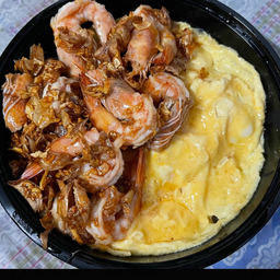 ข้าวกุ้งกระเทียม+ไข่ข้น129