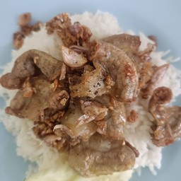 ใส่ออ่นทอดกระเทียม