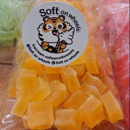 วุ้นกรอบรสส้ม