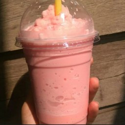 น้ำแตงโมปั่นนมสด