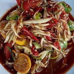 หมักข้ามปี (ส้มตำปูปลาร้า)