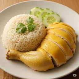 จงมันดี ข้าวมันไก่ น้ำซุปมะนาวดอง ซอยโรงบาล
