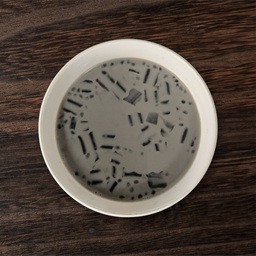 น้ำเต้าหู้งาดำใส่เครื่อง