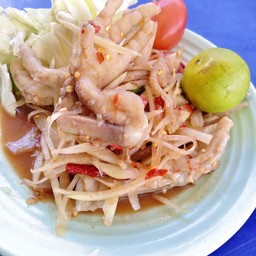 ตำตีนไก่