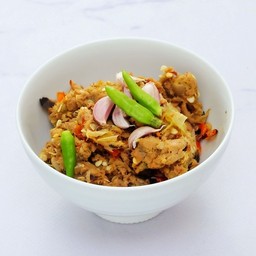 น้ำพริกปลาทูแห้งพริกสด