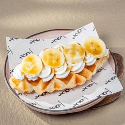 Croffle Caramel Cream Banana