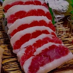 เนื้อม้า ส่วนสันคอ มีมันติด