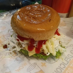 เบอร์เกอร์ไก่ burger ayam