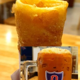 ชาชักเล็ก+โรตีม้วนสุดคุ้ม.