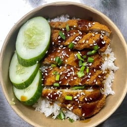 ข้าวไก่ทอดเทอริยากิ