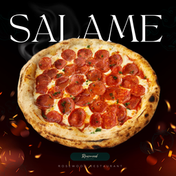 พิซซ่าหน้าซาลามี พีคานเต