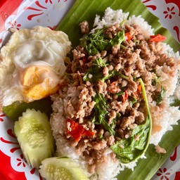 ข้าวกะเพราหมูสับ
