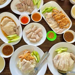 ข้าวมันไก่หน้าโจร ปทุมธานี