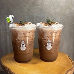 Duo x2 Oat Milk Cocoa (ice) เซ็ตจับคู่ โกโก้เย็น นมโอ๊ต