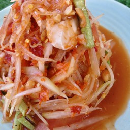 ตำไทย ไข่เค็ม
