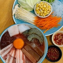หมูกระทะ ชุดกลาง