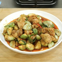 แกงไก่มะเขือเปราะ