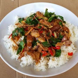 กระเพราขาหมู