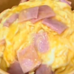 ข้าวไข่ข้นแฮม