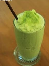 ชาเขียวมะพร้าวปั่น