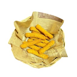 นักเก็ตสติ๊กไก่ผสมข้าวโพดพร้อมปรุง