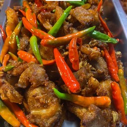 ข้าวเหนียวหมูส้ม