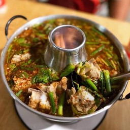 ต้มแซ่บซี่โครงอ่อน + ลาบหมู + คอหมูย่าง + ตำปลาร้า +ข้าวเหนียว 2