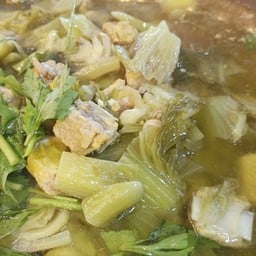 ต้มจืดผักกาดดองซี่โครงหมู