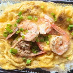 ข้าวไข่ข้นกุ้ง