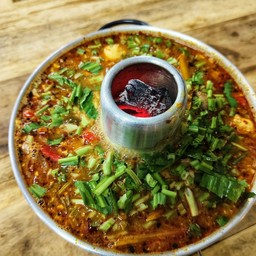 ต้มแซ่บเอ็นไก่ + ปีกไก่ทอด +ปลาดุกย่าง +ลาบไก่ +ข้าวเหนียว 2