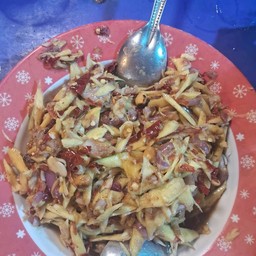 ตำมะม่วงกุ้งสด