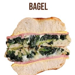 Spinach ham & cheese