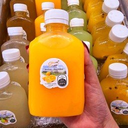 น้ำส้มสายน้ำผึ้งคั้นสด 100% ไม่ใส่น้ำตาล